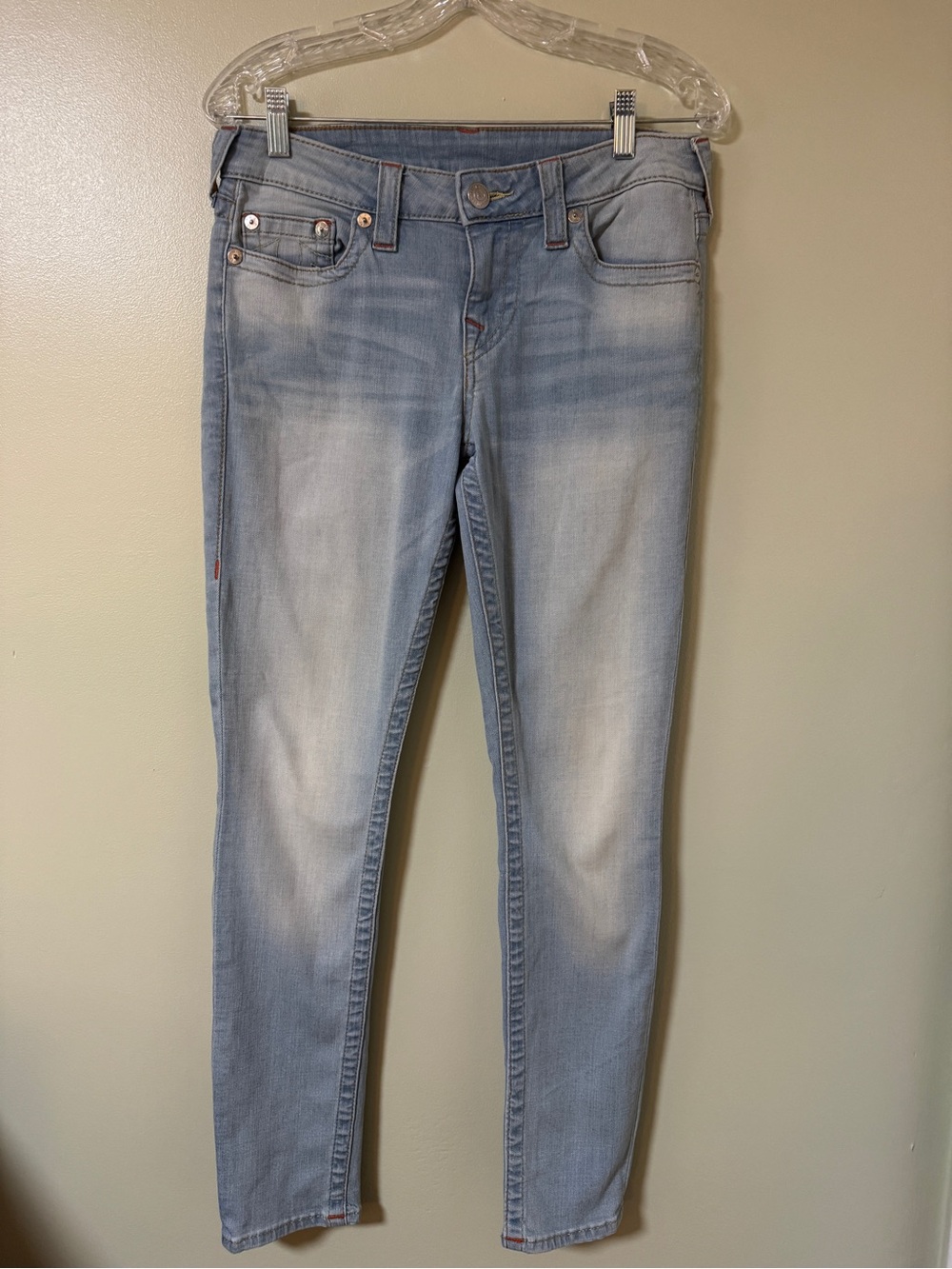 True Religion Light Blue Women’s Slim Fit Jeans